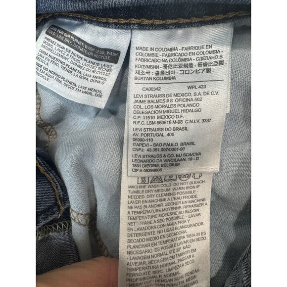 Grunge Levi's 559 Jeans Distressed 2009 Era Medium Wash Men's Size 33 * 30 - Picture 9 of 15